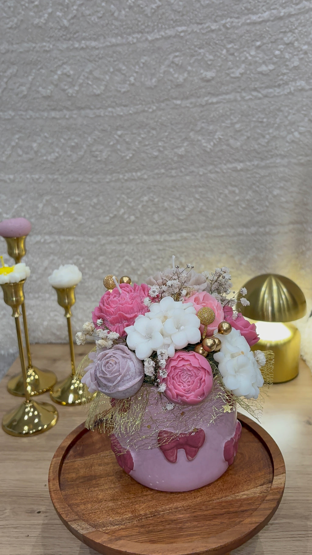 Petit vase fleuri
