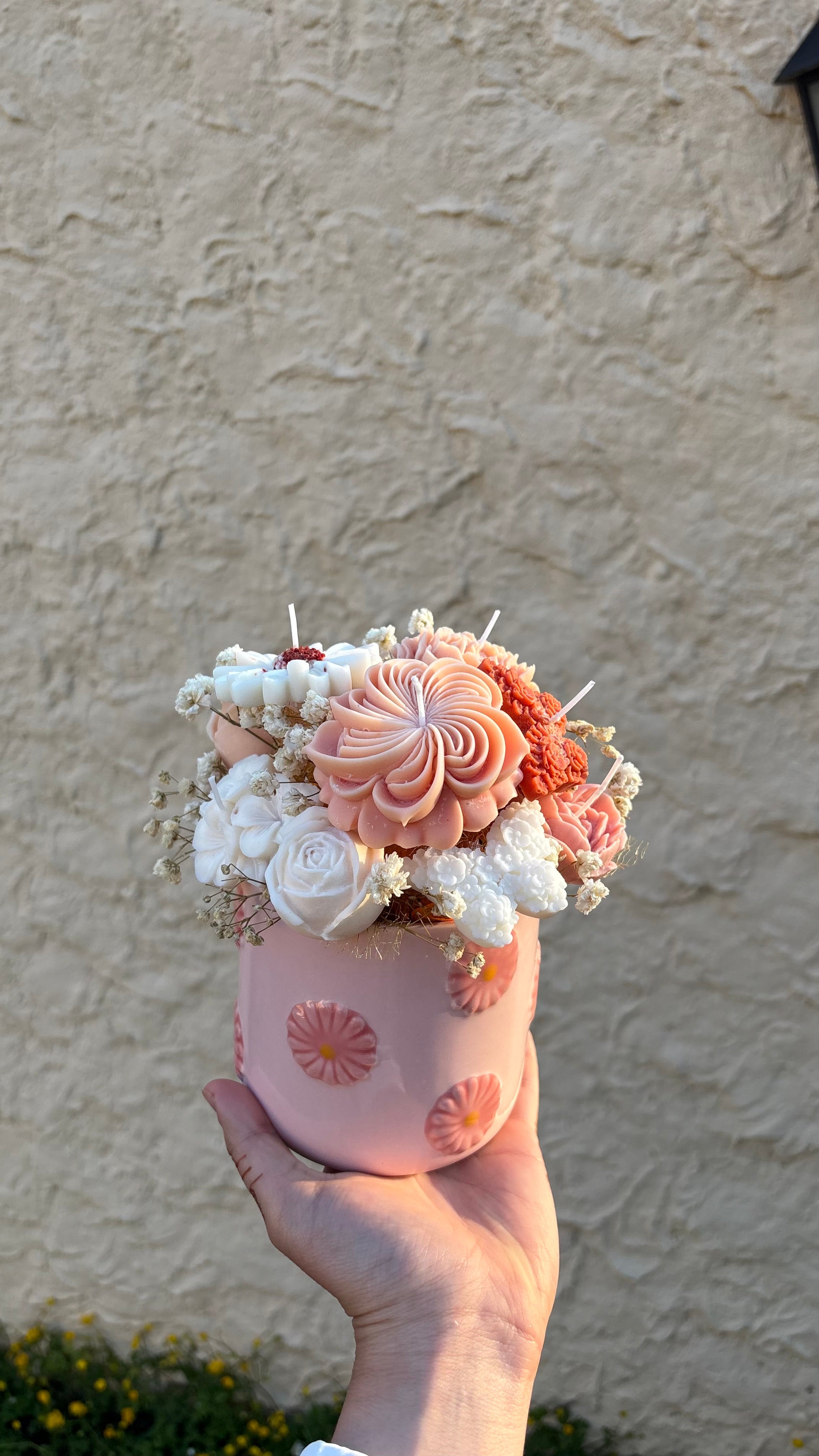 Petit vase fleuri