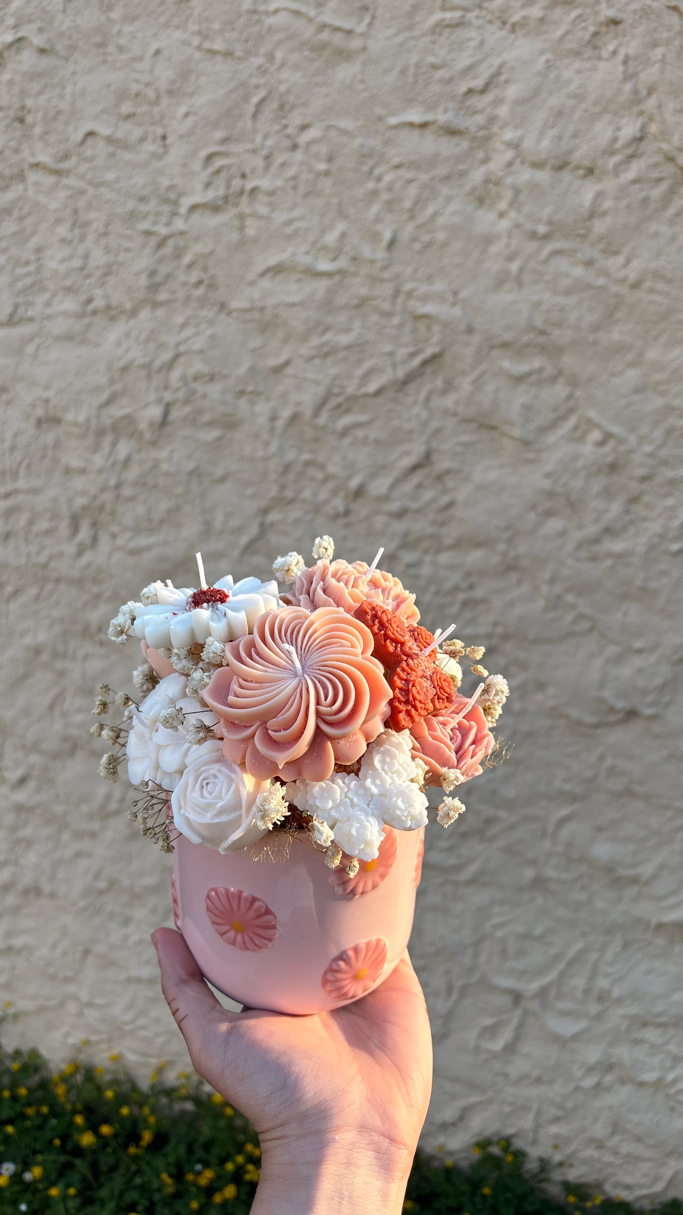 Petit vase fleuri